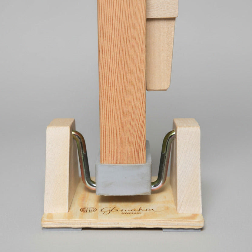 Schwingfüße aus Holz