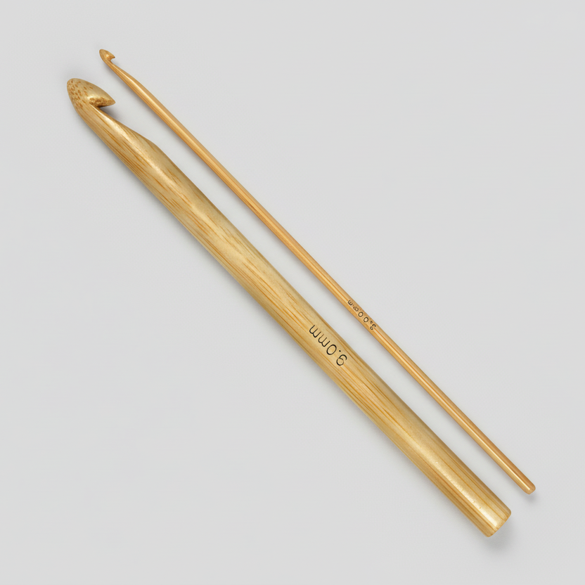 Häkelnadel Bambus - läuft aus