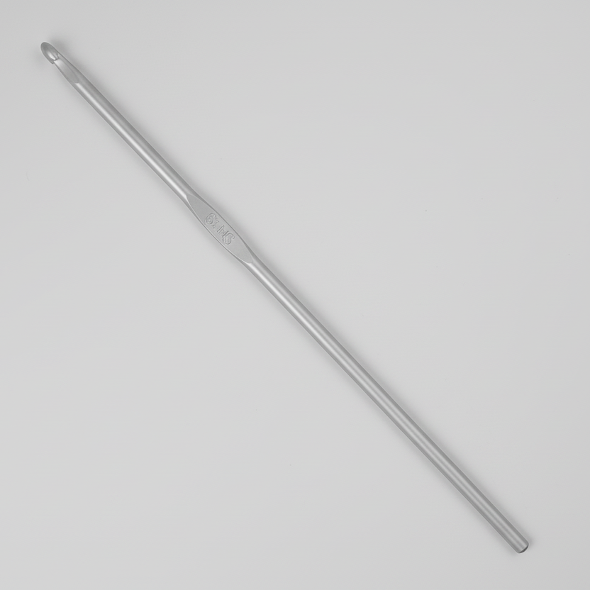 Häkelnadel Aluminium - läuft aus