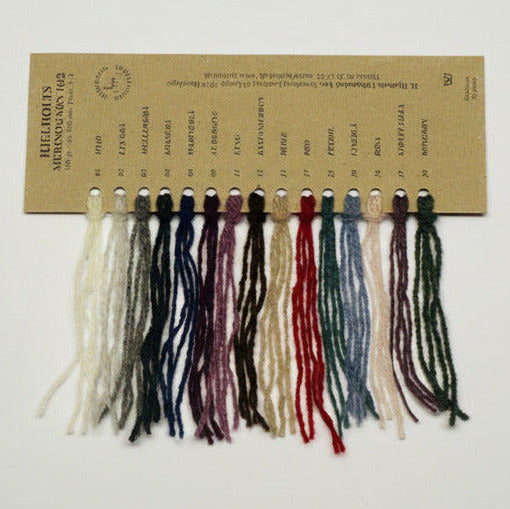 Farbkarte Merino Nm 10/2